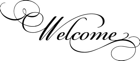 Welcome Png Clipart Png Mart