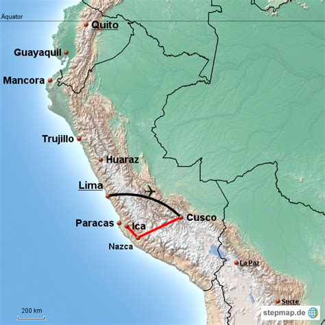 Stepmap Ica Landkarte Für Peru