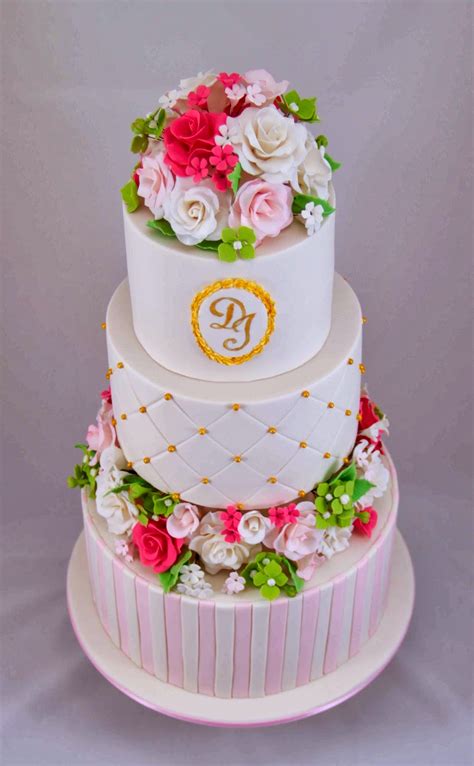 Bakerz Dad Romantic Wedding Cake