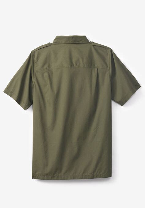 Short Sleeve Pilot Shirt By Boulder Creek King Size