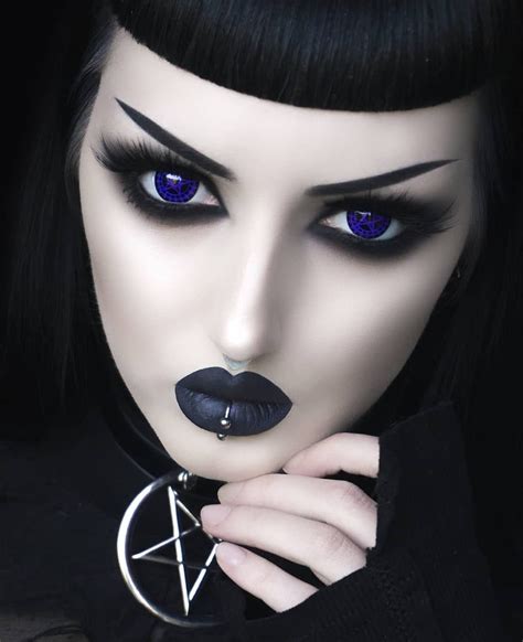 Obsidian Kerttu Gothic Makeup Makeup Goth Beauty
