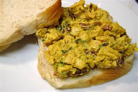 Use up leftovers in a healthy and filling chicken salad. Curry Chicken Salad Recipe
