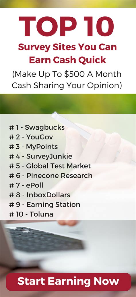 make money sharing your opinion here are the ten best survey sites for earning extra money