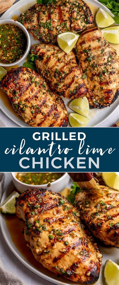 Grilled Chili Cilantro Lime Chicken Gimme Delicious Healthy Chicken