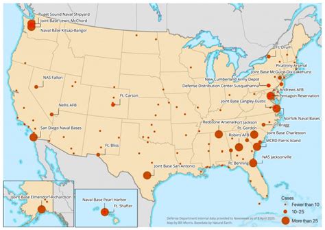 Exclusive Comprehensive Map Shows The Numbers And Locations Of Us