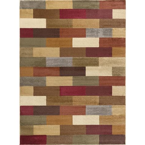 8' x 10' contemporary area rugs. Tayse Rugs Elegance Multi 7 ft. 6 in. x 9 ft. 10 in ...
