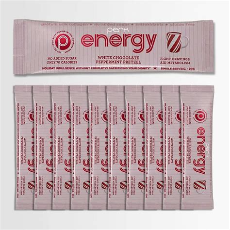 Perk Energy Original 10 Count Stick Packs White Chocolate