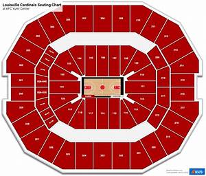 Kfc Yum Center Seating Charts For Louisville Basketball