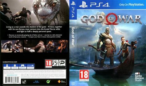 God Of War Ps4 Replacement Box Art Case Insert Cover Cover Only Ebay