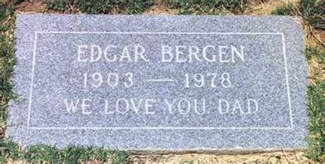 Edgar Bergen American Actor Comedian And Radio Performer Best Known