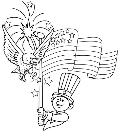 34 Printable 4Th Of July Coloring Pages Iremiss