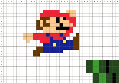 Mario Pixel Art La Manufacture Du Pixel