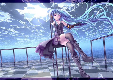 Tapety Ilustrace Anime D Vky Kreslen Poh Dka Vocaloid Hatsune