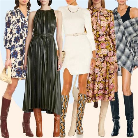 7 Best Boots To Wear With Dresses With Photos 35 Ways To Style Them