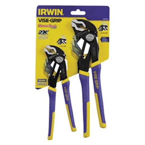 Rated 5 out of 5 by nico9 from outstanding outstanding locking pliers, i was running out of options trying to remove a stubborn lawnmower blade. IRWIN VISE-GRIP 2078709 Groovelock Pliers Set, 2 pc.