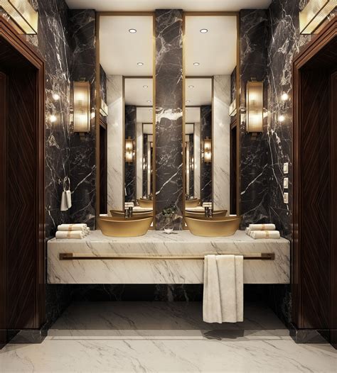 A large set of frameless mirrors is placed that make the bathroom seem even more spacious. 3 Ways to Add Luxury to Small Bathrooms in NYC | Modern ...