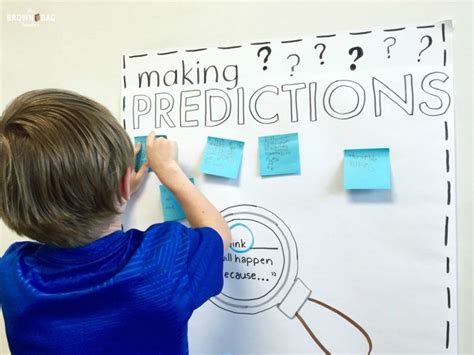 Making Predictions 1st Grade Read Aloud The Brown Bag Teacher