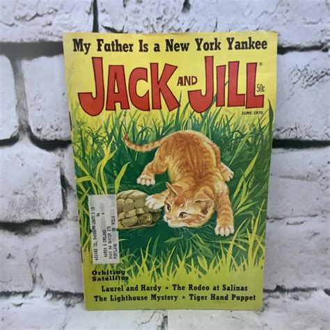 Jack And Jill Magazine June 1970 My Father Is A New York Yankee 1200 Picclick