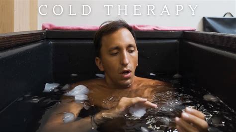 Cold Plunge Cold Therapy For Stress Wim Hof Method Youtube
