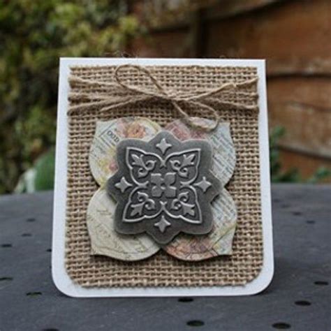 Diy Mini Card With A Metal Embellishment Diy T Card Cards