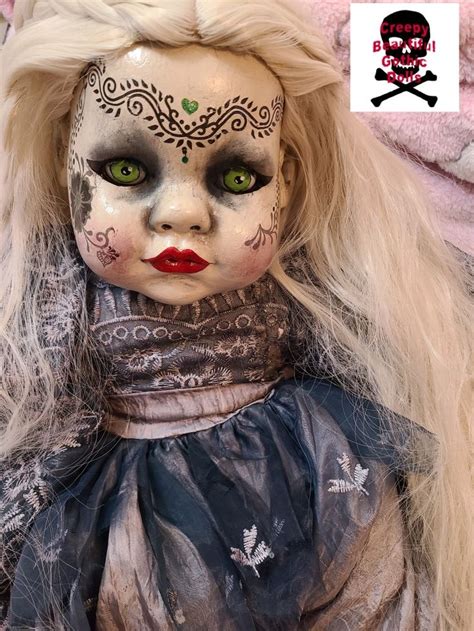 creepy beautiful gothic dolls gothic dolls creepy halloween face