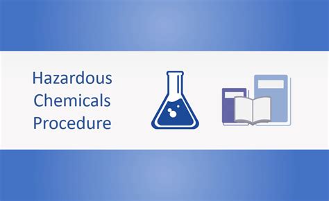 Hazardous Chemicals Procedure