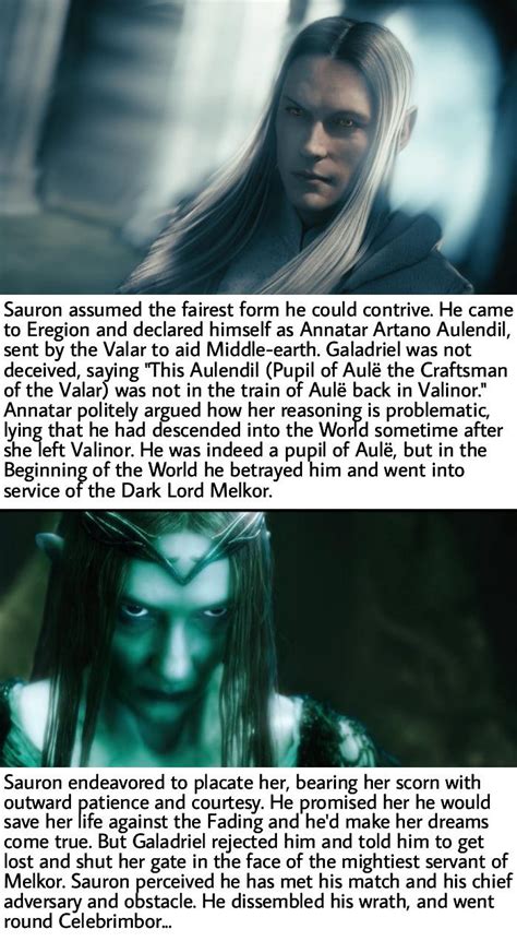 The Hobbit Galadriel Vs Sauron