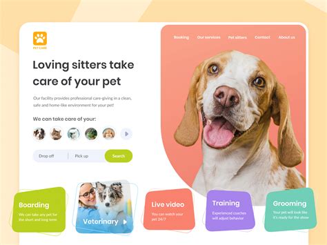 Pet Care Website html template, admin theme, css bootstrap php by