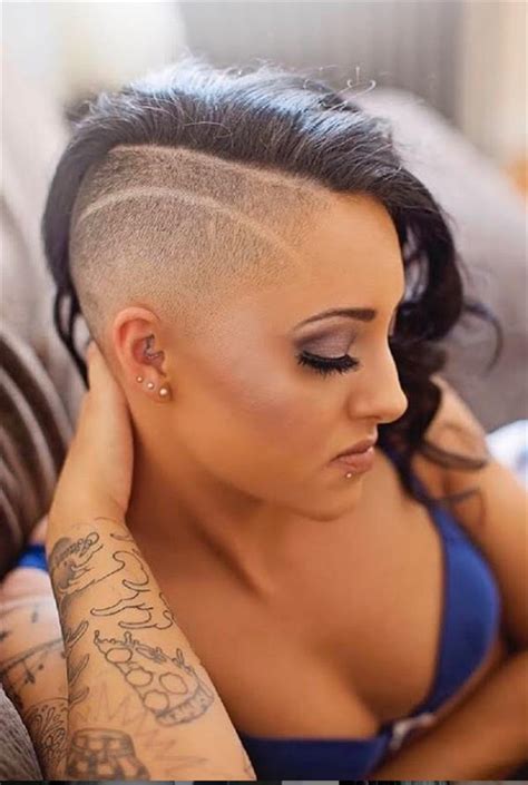 40 Hot Women Hairstyle To Rock Buzzcut Hair Idos And Short Shaved Hair