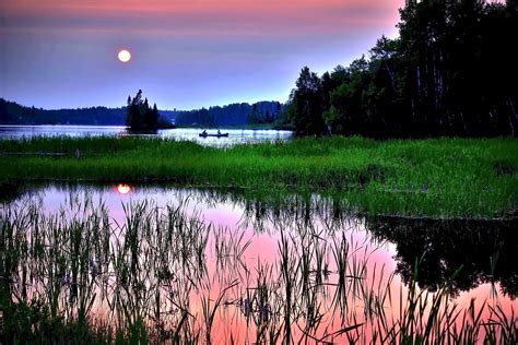 Free Images Tree Water Nature Grass Sky Sunrise Sunset Meadow