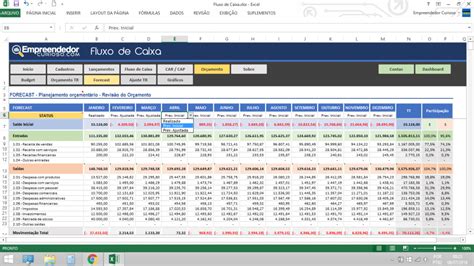 Exemplo De Planilha De Fluxo De Caixa Novo Exemplo Vr Vrogue Co