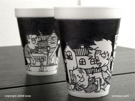 Fantastic Plastic Cup Art Genomicon