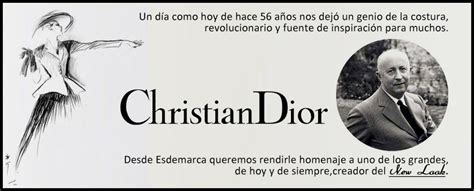 Christian Dior Diseñador De Moda Francia 21 De Enero De 1905