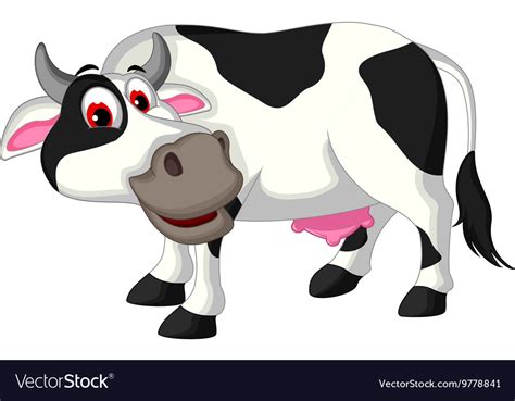 Funny Cow Cartoon