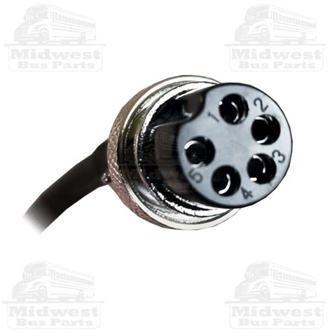 Panapacific Pp602992 5 Pin Microphone Midwest Bus Parts