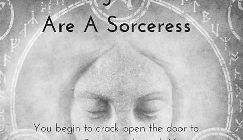 10 Signs You're A Sorceress | Witch magazine, Witch powers
