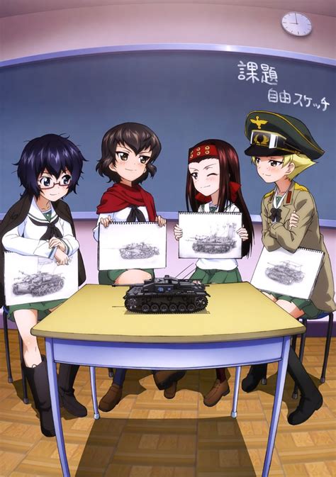 í I 1 —c ~i I Lf Ш R F L I к V V 1 1 Ou Taiga Girls Und Panzer Anime