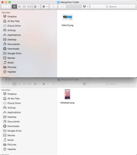 How To Merge Folders On Macos