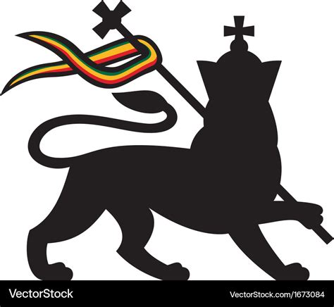 Lion Of Judah Royalty Free Vector Image Vectorstock