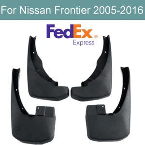 X Black Splash Guards Fender Mud Flaps Kit For Nissan Frontier