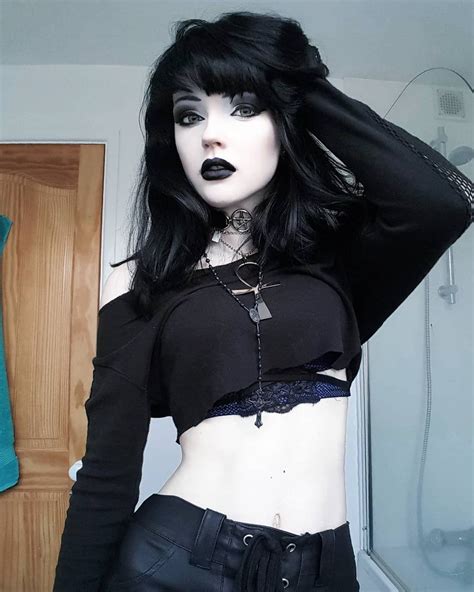 Image May Contain 1 Person Hot Goth Girls Goth Beauty Goth Girls