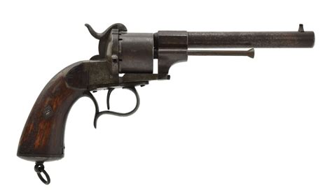 Lefaucheux Model 1854 Pinfire Revolver For Sale