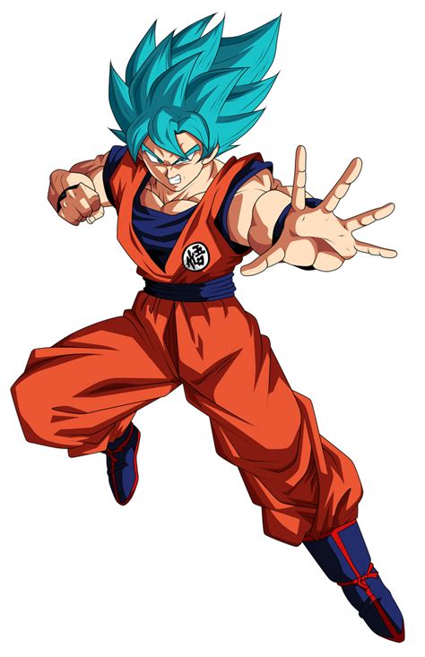 Goku Super Saiyan Blue By Chronofz On Deviantart