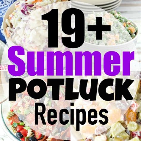Enter custom recipes and notes of your own. 19+ Summer Potluck Recipes - Yummy Healthy Easy