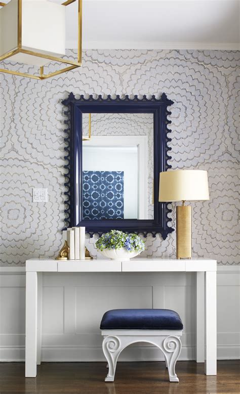 The amy ried story (2008). Entry Way | Dining room wallpaper, Foyer wallpaper, Foyer ...