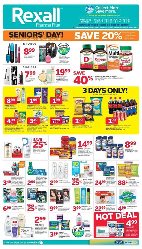 Rexall Pharmaplus On Flyer June 30 To July 6