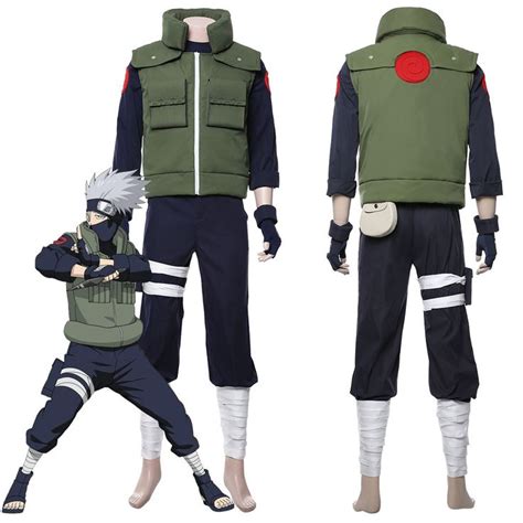 Naruto Hatake Kakashi Vest Cosplay Costume Naruto Cosplay Costumes