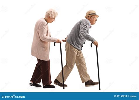 Old People Walking