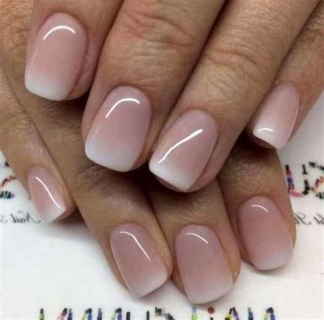 Love having acrylic nails and want to try your hand at doing them yourself? Best Natural Nails Ideas You Can Do at Home in 2020 | Ombre nails, Long nails, French nails