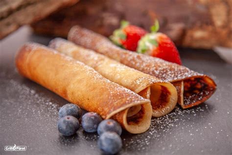 Französische Crêpes vom Grill